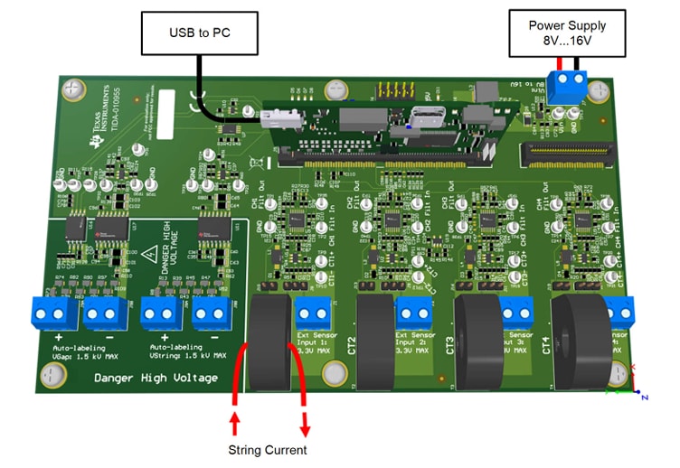 Circuit de localisation - Texas Instruments Module d’évaluation TIEVM-ARC-AFE